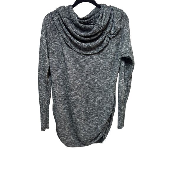 Maurice's Cowl Neck Size X Large Slim Fit Sweater Gray mingled color - Picture 1 of 9